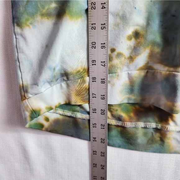 OOAK🔹️Custom Dyed Crop Hoodie Cotton/Spandex Womens Medium - Picture 7 of 8